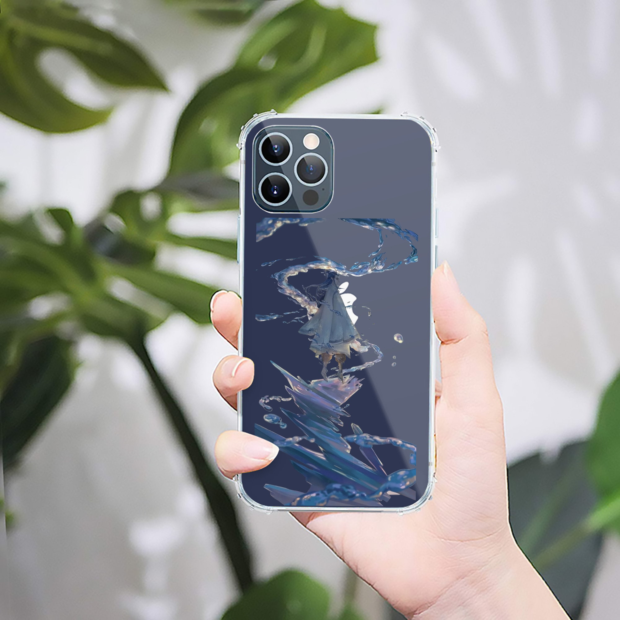 （画像用） Ne Zha 2 ナタ 魔童の大暴れ 【iPhone 12シリーズ対応】透明スマホケース（クリアソフトケース）